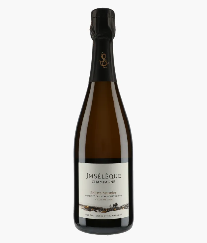 SELEQUE JEAN MARC | Champagne Soliste Meunier Pierry 1er Cru Les Gouttes d'Or 2020