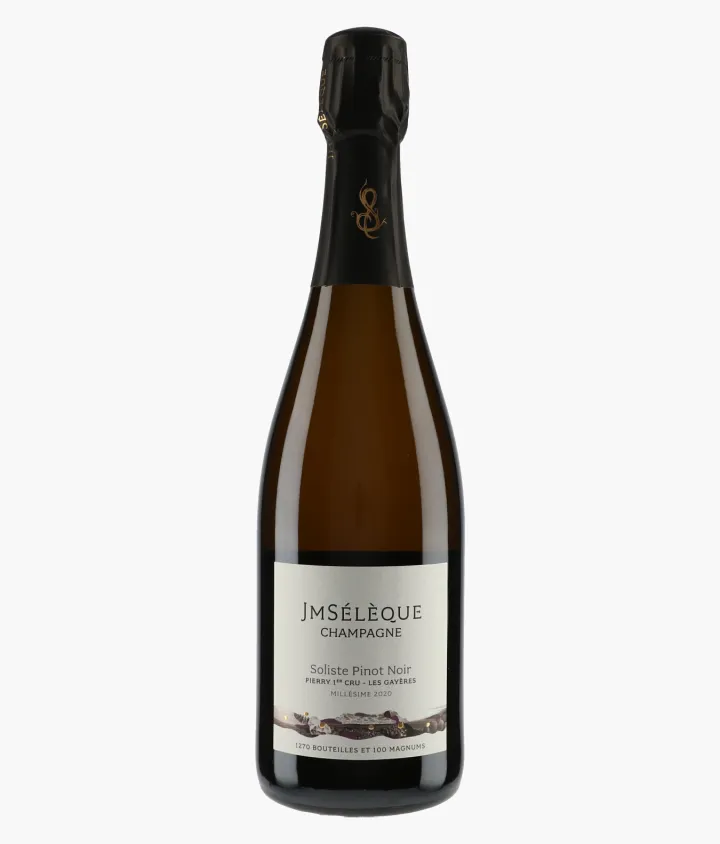 SELEQUE JEAN MARC | Champagne Soliste Pinot Noir Pierry 1er Cru Les Gayères 2020