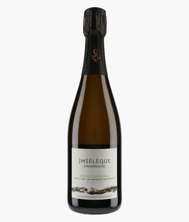 SELEQUE JEAN MARC | Champagne Soliste Chardonnay Pierry 1er Cru Les Tartières et Les Porgeons 2020