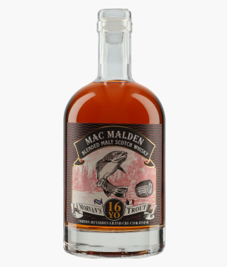 Morvan's Trout Blended Malt Scotch Whisky 16 ans