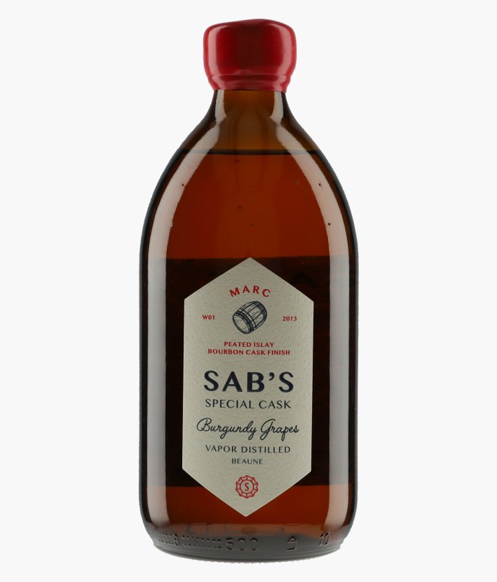 SAB'S | Très Vieux Marc de Bourgogne - Special Cask W01 Islay Peated Bourbon Cask Finish 2013