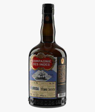 LA COMPAGNIE DES INDES | Rhum Florida French Whisky Finish Distillerie Secrète N.V.