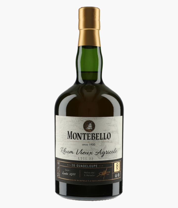 MONTEBELLO | Rhum Vieux Millésime 8 ans N.V.