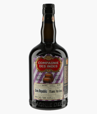 LA COMPAGNIE DES INDES | Rhum République Dominicaine 11 ans Ex Pedro Ximenez N.V.