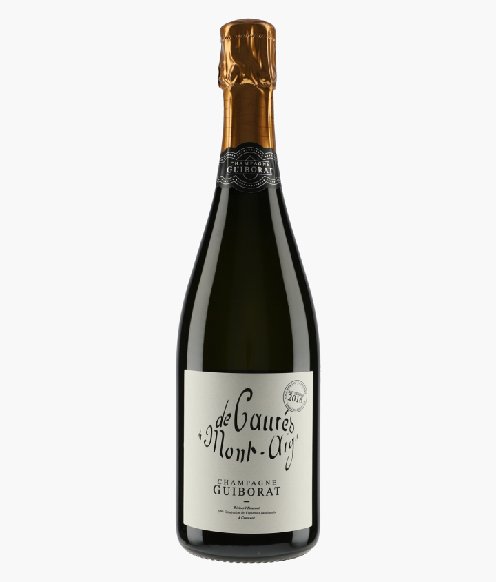 GUIBORAT | Champagne de Caurés à Mont Aigu Grand Cru Blanc de Blancs 2016