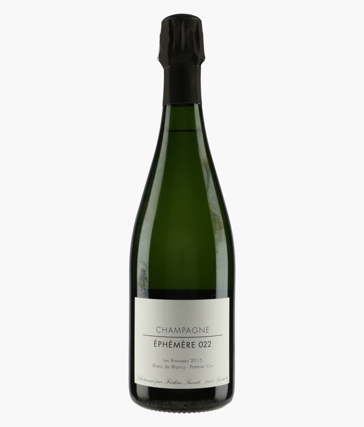 CHAMPAGNE EPHEMERE (F. SAVART) | Ephémère 022 - Extra-Brut 1er Cru Pierry Les Brousses 2015