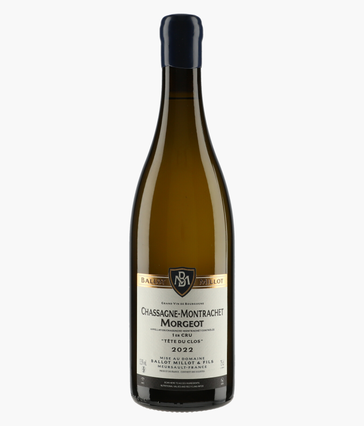 BALLOT-MILLOT | Chassagne-Montrachet 1er Cru Morgeot Tête du Clos 2022