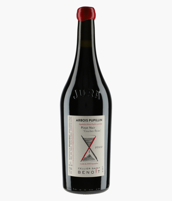 CELLIER SAINT BENOIT | Arbois Pupillin Pinot Noir Courbes Raies 2022