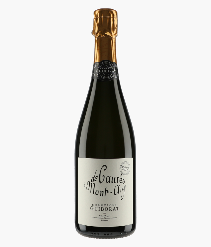 GUIBORAT | Champagne de Caurés à Mont Aigu Grand Cru Blanc de Blancs 2016