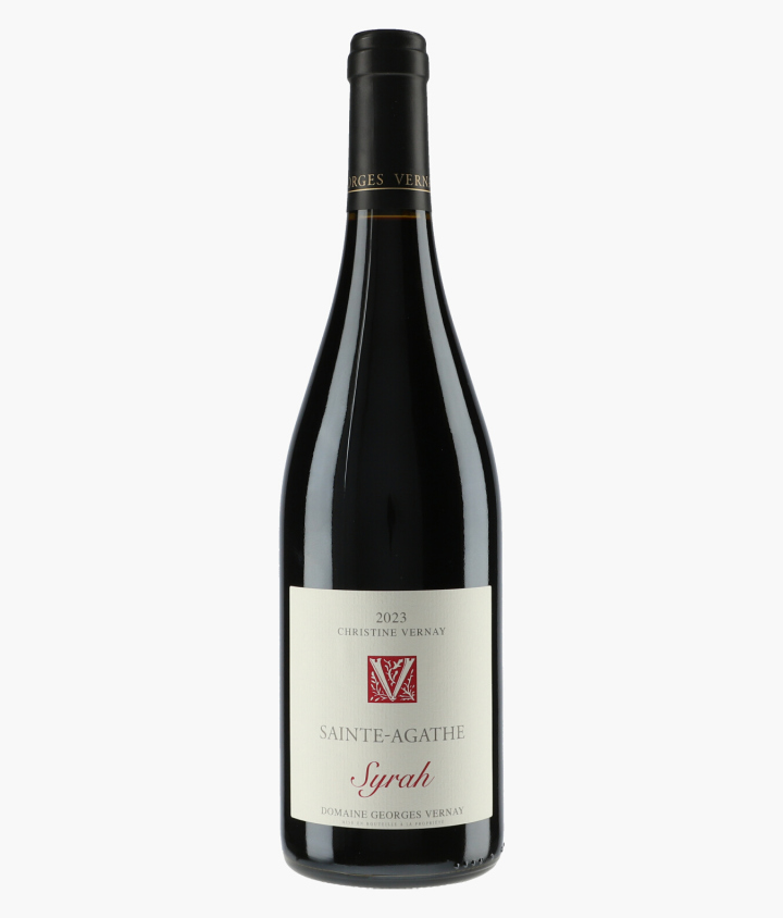 VERNAY GEORGES | IGP Collines Rhodanièennes Sainte-Agathe Syrah 2023