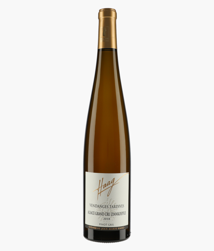 HAAG JEAN-MARIE | Vendange Tardive Grand Cru Zinnkoepflé Pinot Gris 2018