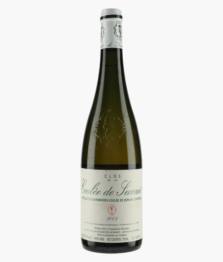JOLY NICOLAS | Savennières Clos de la Coulée de Serrant (Ex Domaine 2026) 2003