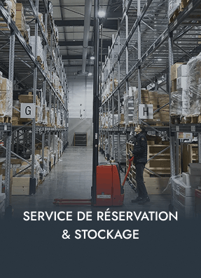 Service de réservation & stockage